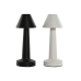 Desk lamp Home ESPRIT White Black 9 x 9 x 24 cm (2 Units)