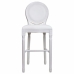 Sgabello Alexandra House Living Bianco Poliuretano 46 x 116 x 52 cm