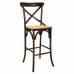 Stool Alexandra House Living Brown Rattan Birch 53 x 116 x 45 cm