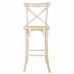 Stool Alexandra House Living White Rattan 53 x 116 x 45 cm