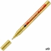 Permanente markeerstift Edding 751 Gouden 1-2 mm (10 Stuks)