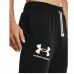 Lange sportbroek Under Armour Rival Terry Jogger Zwart Mannen