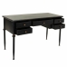 Desk Alexandra House Living Black Metal 75 x 75 x 122 cm