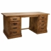 Bureau Alexandra House Living Naturel Fer Bois de manguier 75 x 80 x 180 cm