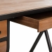 Desk Alexandra House Living Brown Wood Iron 50 x 75 x 122 cm