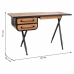 Desk Alexandra House Living Brown Wood Iron 50 x 75 x 122 cm