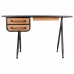 Desk Alexandra House Living Brown Wood Iron 50 x 75 x 122 cm