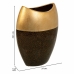 Vase Alexandra House Living Gold Ceramic 13 x 29 x 24 cm