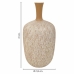 Vaso Alexandra House Living Branco Dourado Poliresina 21 x 41 x 21 cm