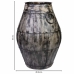 Vase Alexandra House Living Grau Mango-Holz 40 x 65 x 40 cm