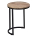 Table d'appoint 40,5 x 40,5 x 51 cm Naturel Noir