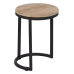 Table d'appoint 40,5 x 40,5 x 51 cm Naturel Noir