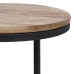 Table d'appoint 40,5 x 40,5 x 51 cm Naturel Noir