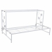 Suporte para Vasos Alexandra House Living Branco Ferro 44 x 44 x 80 cm