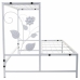 Soporte para Maceta Alexandra House Living Blanco Hierro 44 x 44 x 80 cm