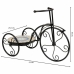 Suporte para Vasos Alexandra House Living Preto Ferro Azulejo Bicicleta 23 x 36 x 53 cm