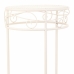 Flower Pot Stand Alexandra House Living White Metal Iron 28 x 120 x 58 cm