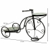 Blumentopfhalter Alexandra House Living Schwarz Eisen Kachel Fahrrad 26 x 43 x 67 cm