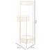 Urtepotteholder Alexandra House Living Hvid Metal Jern 25 x 158 x 40 cm