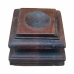 Candle Holder Alexandra House Living Brown Recycled Wood 26 x 23 x 26 cm