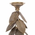 Candelabro Alexandra House Living Dourado Ferro 19 x 43 x 19 cm Folhas