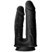 Double Penetration Stroker Masturbator mit doppelter Öffnung (Anus und Schamlippenform) Dream Toys Real Love Schwarz