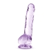 Dildo Blush Naturally Yours Purppura Ø 3,3 cm