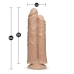 Double Penetration Stroker Masturbator mit doppelter Öffnung (Anus und Schamlippenform) Blush Dr Skin natürlich