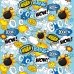 Vibratore Mini NS Novelties Prints Charming Azzurro