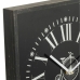 Horloge Murale Alexandra House Living Noir verre Fer Bois MDF 76 x 3 x 36 cm