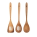 Conjunto de Utensílios de Cozinha Masterpro Acácia Castanho 3 Peças