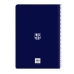 Carnet F.C. Barcelona 24/25 Bordeaux Blue marine A4 80 Volets