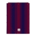 Classeur F.C. Barcelona 24/25 Bordeaux Blue marine A4 26 x 33.5 x 2.5 cm