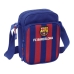 Bolso Bandolera F.C. Barcelona 24/25 Granate Azul marino 16 x 22 x 6 cm