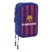 Driedubbele Pennenzak F.C. Barcelona 24/25 Kastanjebruin Marineblauw 12,5 x 19,5 x 5,5 cm 36 Onderdelen