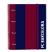 Raccoglitore ad anelli F.C. Barcelona 24/25 Rosso Granato Blu Marino 27 x 32 x 3.5 cm