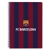 Anteckningsbok F.C. Barcelona 24/25 Rödbrun Marinblå A5 80 Blad