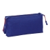 Necessaire da Viaggio F.C. Barcelona 24/25 Rosso Granato Blu Marino Sportivo 22 x 10 x 8 cm