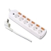 Regleta Enchufes 6 Tomas con Interruptor EDM 41786 (1,5 m)