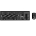 clavier et souris Nilox Noir Espagnol Qwerty