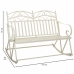 Divano Alexandra House Living Bianco 20 x 48 x 20 cm Sedia a Dondolo