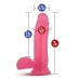 Gode réaliste Blush Glow Dicks PVC Ø 4,1 cm (13,9 cm)