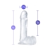 Realistyczne dildo Blush B yours PVC TPE Ø 4 cm (15,8 cm)