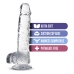 Dildo Realista Blush Naturally Yours TPE Ø 2,8 cm