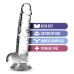 Dildo Realista Blush Naturally Yours TPE Ø 3,5 cm