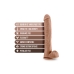 Realistyczne dildo Blush Au Naturel TPE Ø 6,3 cm