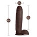 Realistyczne dildo Blush Au Naturel TPE Ø 5,8 cm (21,5 cm)