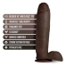 Realistyczne dildo Blush Au Naturel TPE Ø 5,8 cm (21,5 cm)