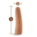 Dildo Realista Blush Lock On Silicone (17,7 cm)