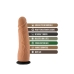 Dildo Realista Blush Lock On Silicone (17,7 cm)